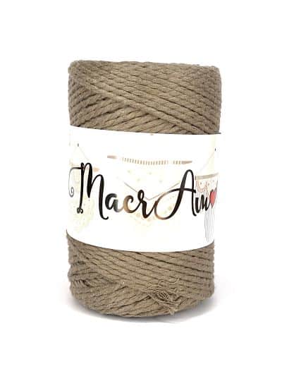 KECHE Corda Macramè In Poliestere 3 Mm – 120 Metri, Colore Giallo, Per Decorazioni Fai Da Te E Arazzi